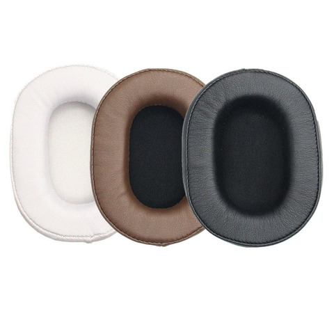 1 pair ear Pads Cushions Protein skin for Audio-Technica ATH-MSR7 M50X M20 M40 M40X SX1 Headphone sponge cover ► Photo 1/6