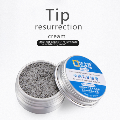 Non-stick tin Electrical Soldering Iron Tip Refresher solder Cream Clean Paste  Solder Iron Tip Head Resurrection 2022 New ► Photo 1/6