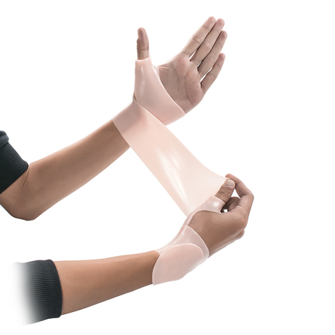1 Piece Silicone Gel Thumb Wrist Support Glove Tenosynovitis Spasms Brace Wrap for Hand Care Spasms Arthritis Brace Wrap Sleeve ► Photo 1/6