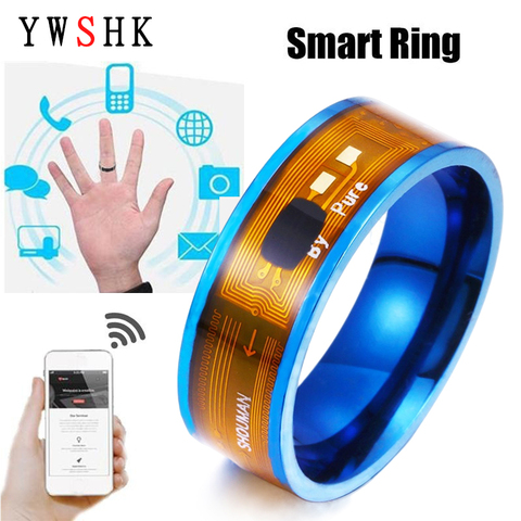 Fashion New NFC fors iPhone Android Smart Titanium Steel Ring 2022 Trend Valentine's Day Gift ► Photo 1/6
