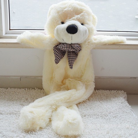 100-200cm Large bear big size unfilled empty unstuffed plush skin teddy bears Case Giant doll stuffed skins toy children gift ► Photo 1/5