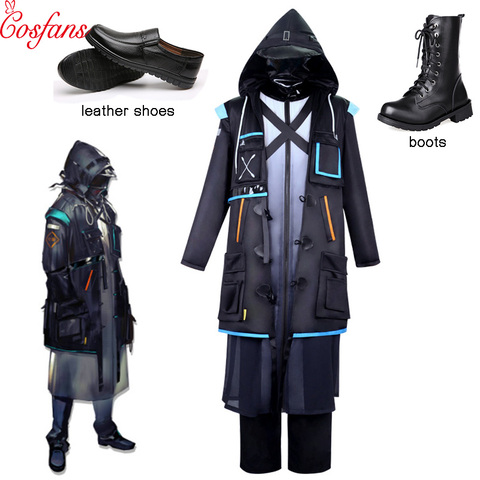 Game Arknights Doctor Cosplay Costume Adult Unisex Fancy Suits Punk Outfits Halloween Carnival Uniform Coatt+Trench+Shirt+Pants ► Photo 1/6