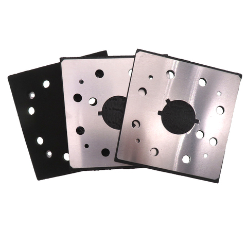 3-Pack 1/4 Sheet Sander 14 Holes Pad Backing Plate for 151280-00, 151284-00SV Finish Replacement  Sanding Pad  Finishing Sander ► Photo 1/6