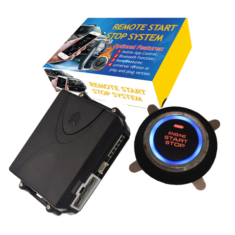 Cardot Smart Push Button Remote Start Stop Support Petrol Diesel Car LPG System ► Photo 1/6