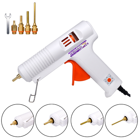 150W 100W EU Plug Hot Melt Glue Gun Professional High Temperature Adjustable Graft Repair Tool Electric Heat Gun DIY Thermo Tool ► Photo 1/6