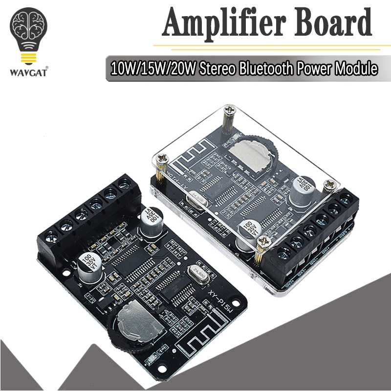 Stereo Bluetooth Power Amplifier 10W/15W/20W 12V/24V Bluetooth Receiver Module 
