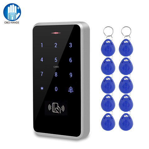 Waterproof IP68 RFID Card Door Access Controller with Wiegand 26/34 Backlight Keypad 3000 User 125KHz Card Tokens Tamper-alarm ► Photo 1/6