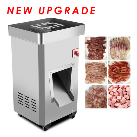 Commercial Meat Slicing Machine Vertical-type Meat Slicer Electric Meat Cutting Machine 2200W Large Power Meat Mincer GS-DQ ► Photo 1/1