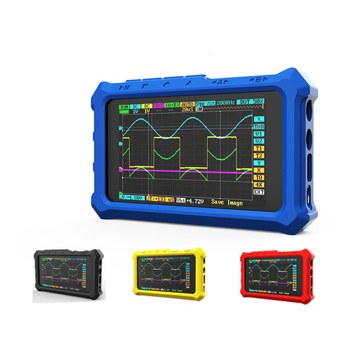 New Handheld 4 Channel 100MS/s Nano DSO DSO213 DS213 Digital Oscilloscope  LCD Display Case ► Photo 1/6