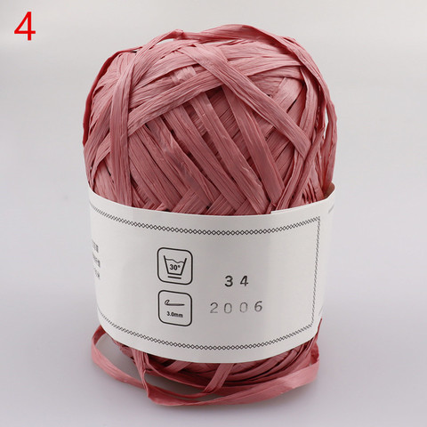 40g/80M / Ball Summer 100% Natural Raffia fiber yarn DIY hand knitting RAFFIA straw hat Crochet bag ► Photo 1/6