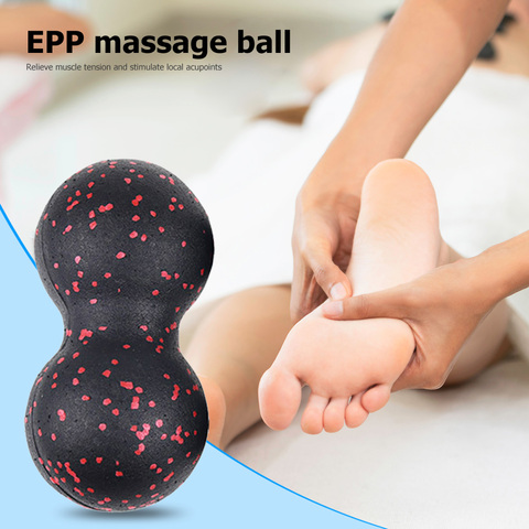 Acupoint Massage Ball Body Fitness Equipment Easy Safety Peanut Massage Ball Fascia Yoga Working-out Ornaments ► Photo 1/6