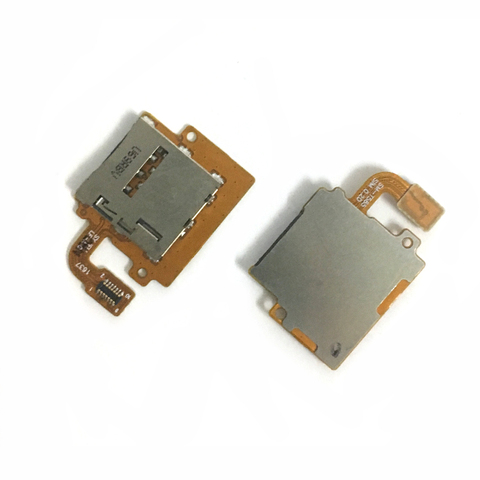 For Samsung Tab A 10.1 T585 Sim Card Reader Tray Socket Slot Holder Flex Calbe Tested ► Photo 1/2
