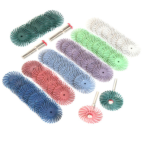 1Inch Radial Bristle Disc Kit Abrasive Brush 1/8