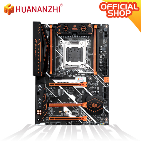 HUANANZHI X79 DELUXE  Motherboard LGA 2011 ATX USB3.0 SATA3 PCI-E NVME M.2 support  REG ECC/non-ECC memory ► Photo 1/1