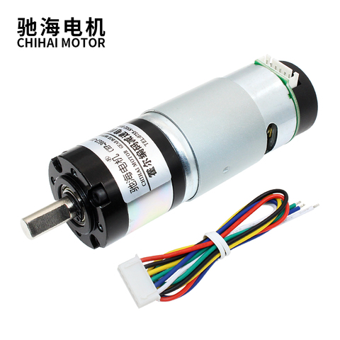 Chihai Motor CHP-36GP-555-ABHL planetary Geared Motor With Encoder High Torque In DC Motor With Back Cover ► Photo 1/6
