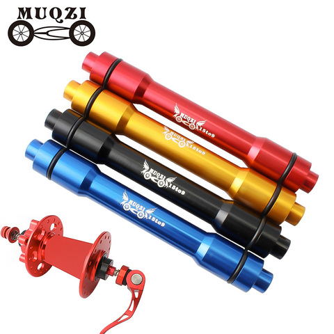 MUQZI Mountain Road Snow Bicycle Barrel Shaft Hub Conversion Shaft 15 Turn 9 100MM Aluminum Alloy Quick Release Conversion Shaft ► Photo 1/6