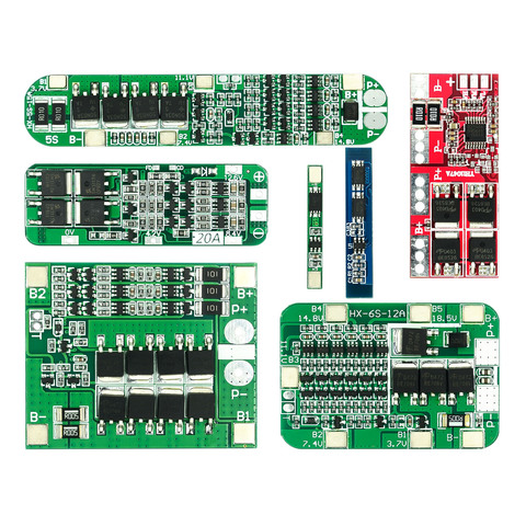 1S 2S 3S 4S 3A 20A 30A Li-ion Lithium Battery 18650 Charger PCB BMS Protection Board For Drill Motor Lipo Cell Module 5S 6S ► Photo 1/6