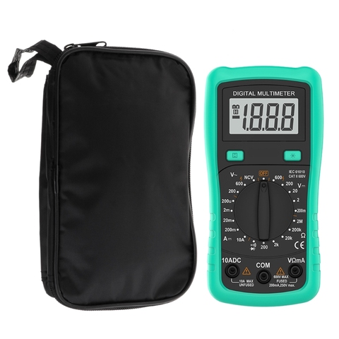 Multimeter Black Colth Bag 20*12*4cm UT Durable Waterproof Shockproof Soft Case multimeter Holder ► Photo 1/6