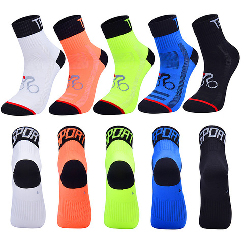 2022 New Cycling Sock Bike Men Women Breathable Outdoor Bicycle Mtb Bike Socks Non-slip Absorb Sweat Protect Feet Sport Socks ► Photo 1/6