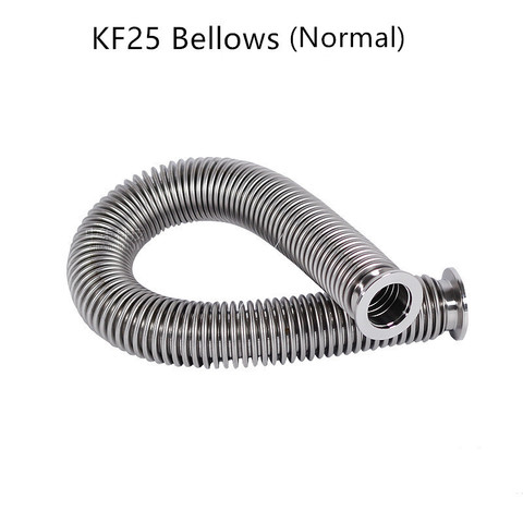 KF25 Normal Type 100-1000mm High Vacuum Bellows Stainless Steel 304 Fast Hose Bellows Pipe Bellows Has Been Tested for Leaks ► Photo 1/6