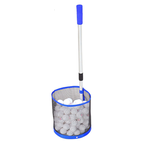 Large Capacity 120Pcs Ping Pong Ball Picker Telescopic Table Tennis Ball Picker Aluminum Pole Table Tennis Picking Net Collecter ► Photo 1/6