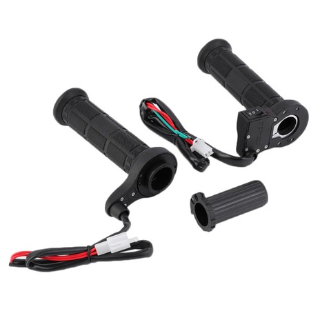 New 2pcs 22mm Motorcycle Electric Hot Heated Molded Grips Handle Handlebar Warmer Hot Selling ► Photo 1/6