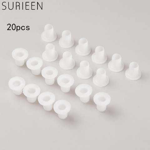 20pcs/lot Kids Roller Skate Shoes Center Bearing Bushing Spacers Side Plug Wheels Accessories Plastic Dia Inner 6mm X Outer 8mm ► Photo 1/6
