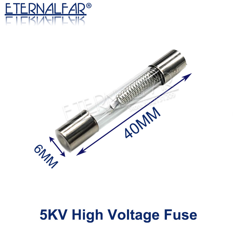 5KV Special Microwave Oven Fuse 6*40mm 0.65A 0.7A 0.8A Glass Tube Fuse 5000V 700MA 6x40mm High