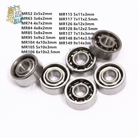 10PCS MR74 Open 4X7X2mm  4*7*2 mm Miniature Bearings Ball Mini Bearing