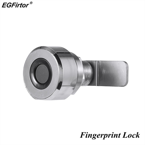 Fingerprint Lock Cabinet Lock USB Rechargeable Door Lock Drawer Biometric Fingerprint Smart Keyless Mini Padlock Locker ► Photo 1/6