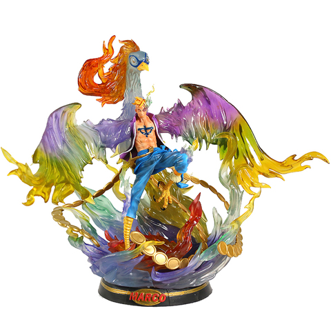 One Piece Big Size Marco Phoenix 46cm PVC Model Movable Action Figure Figma Anime Archetype Sexy Movie Toy Gift Collectible Doll ► Photo 1/6