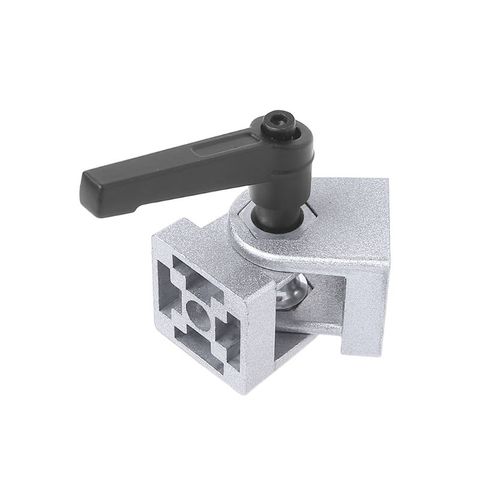 Zinc Alloy Flexible Hinge With Handle Die Cast Pivot Joint Connector For Aluminum Extrusion Profile ► Photo 1/6