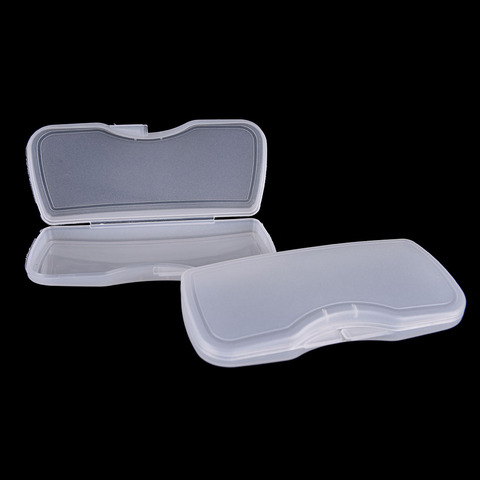 1pc PVC Plastic Durable Transparent Matte Polarized Clip Sunglasses Glasses Case Hard Box Eyewear Accessories ► Photo 1/6