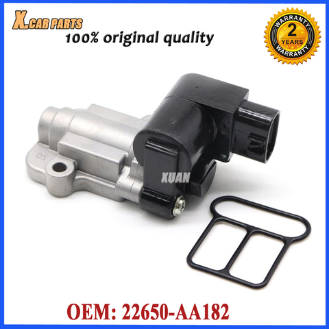 22650-AA182 Car Idle Air Control Valve IAC For SUBARU Impreza WRX Sedan Wagon 4-Door 2.0L H4 EJ205 2002 2003 2004 2005 ► Photo 1/1