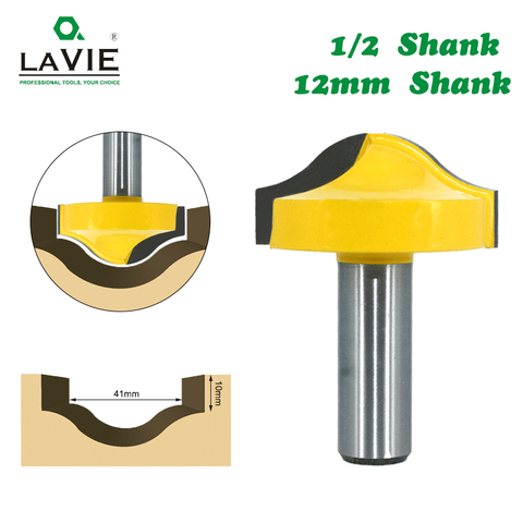 LAVIE 1pc 12MM 1/2 inch Shank Schaft 1-5/8