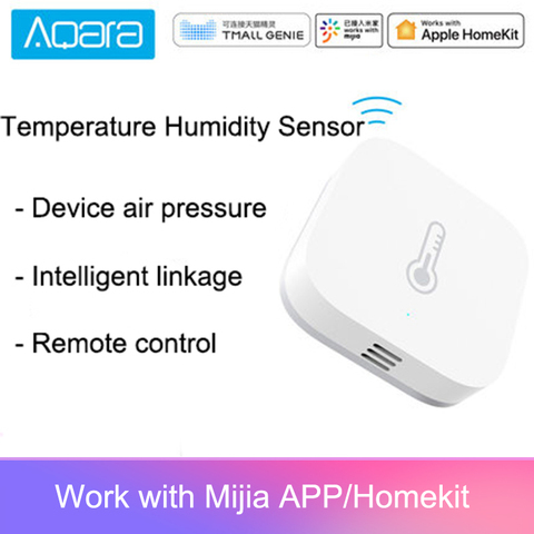 New Original Aqara Temperature Humidity Sensor Smart Home Device Air Pressure Work With Android IOS APP Fast Ship ► Photo 1/6