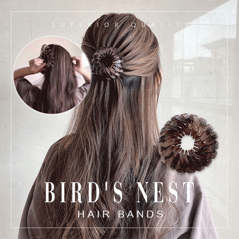 Fashion Women Crystal Hair Claw Horsetail Buckle Hair Clip Bird Nest Expanding Hair Accessories Female Ponytail Headwear ► Photo 1/6