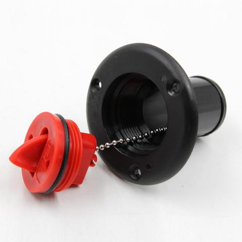 38mm Fuel Deck Filler Keyless Red Cap Flush Mount for Boat Tank Deck Fill ► Photo 1/6