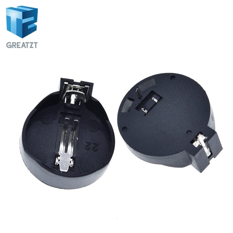 GREATZT 10PCS Battery Button Cell Holder Socket Case CR2032 cr2032 battery holder 2032 ► Photo 1/5