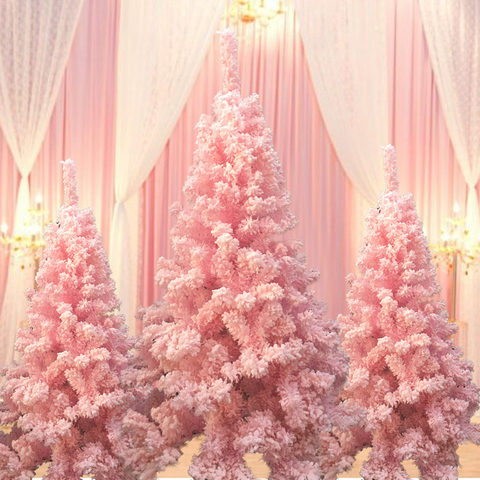 Christmas tree in pink Custom to size Large size artificial tree Christmas tree in blue or gold Christmas in white ► Photo 1/6