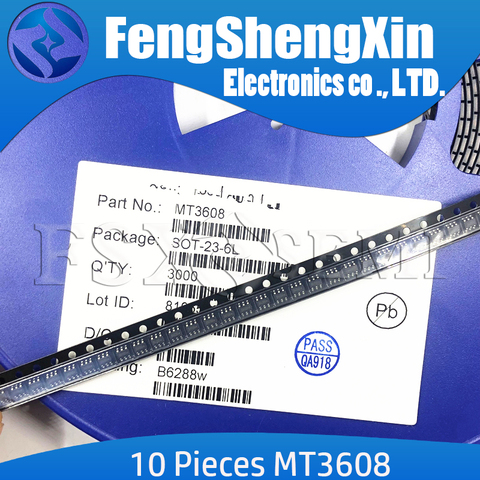 10-20PCS MT3608 SOT23-6 3608 B628 B6288 B6289 B6286 IC ► Photo 1/1