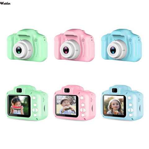 Digital Camera for Kids 2.0 Inch Gift Cartoon Cute Camera Outdoor Photography Kids Game Study Toy Camera Children Camera ► Photo 1/6