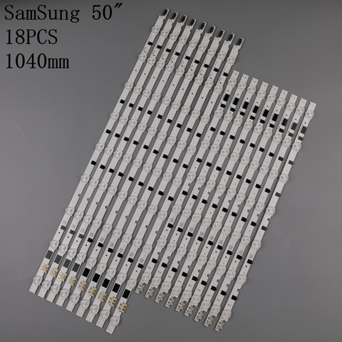 18pcs x 50 inch LED Backlight for Samsung UA50F5080AR UN50F6400AF BN41-02028A HF500BGA-B1 2013SVS50F D2GE-500SCB-R3 T500HVF02.4 ► Photo 1/6