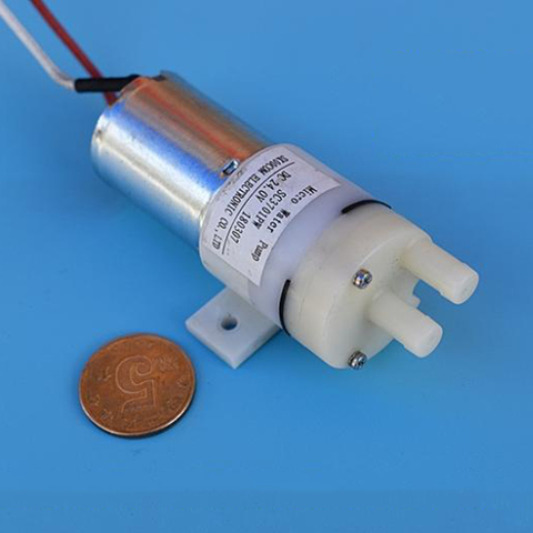 Micro Mini Water Pump Powerful 370 Self-priming Pump Vacuum Pump DC 24V Mute Pump for Electric Mop 370 Motor Water Dispenser ► Photo 1/6