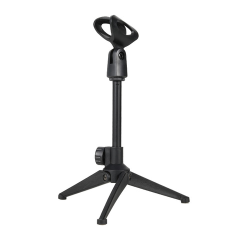 Microphone Stand Desktop Tripod Mini Portable Table Stand Adjustable Mic Stand Mic Clip Holder Bracket Lightweight Bracket ► Photo 1/6