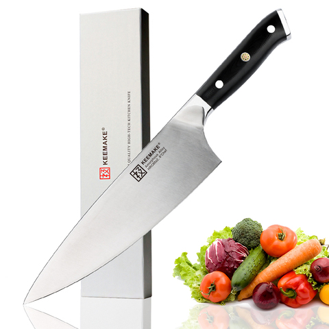 KEEMAKE Chef Knives, Stainless Steel Japanese Kitchen Slicing