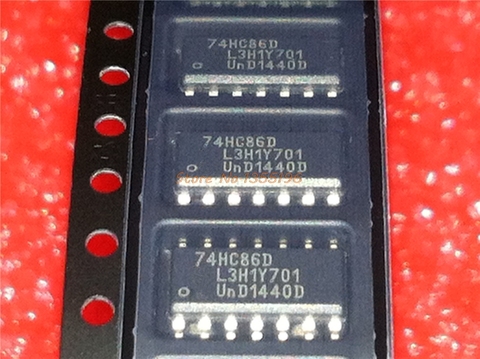 10pcs/lot 74HC86D SOP-14 74HC86 SOP SN74HC86DR SN74HC86 In Stock ► Photo 1/1