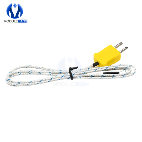 100CM K Type Thermocouple Temperature Sensor Probe Cable Line for Temperature Controller Thermostat Thermometer ► Photo 1/1