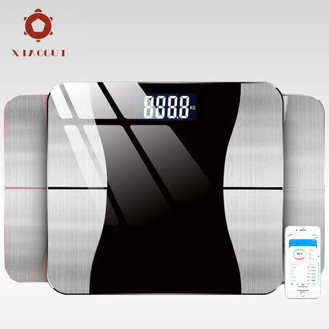 XiaoGui Intelligent Fat Scale Bluetooth Scale Intelligent Balance Fat Body Family Garden Weight and Water Content Testing ► Photo 1/6
