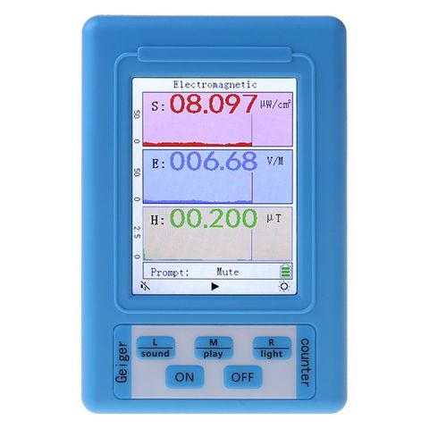 Electromagnetic Radiation Detector EMF Meter Radiation Dosimeter Monitor Tester BR-9A ► Photo 1/6